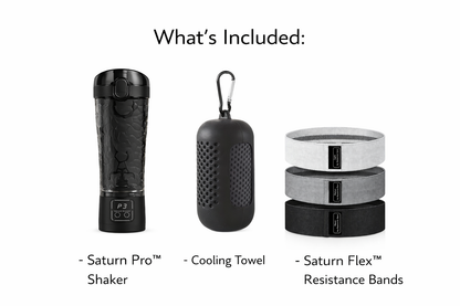 Saturn Pro Pack™ – Shaker, Bands & Towel Bundle
