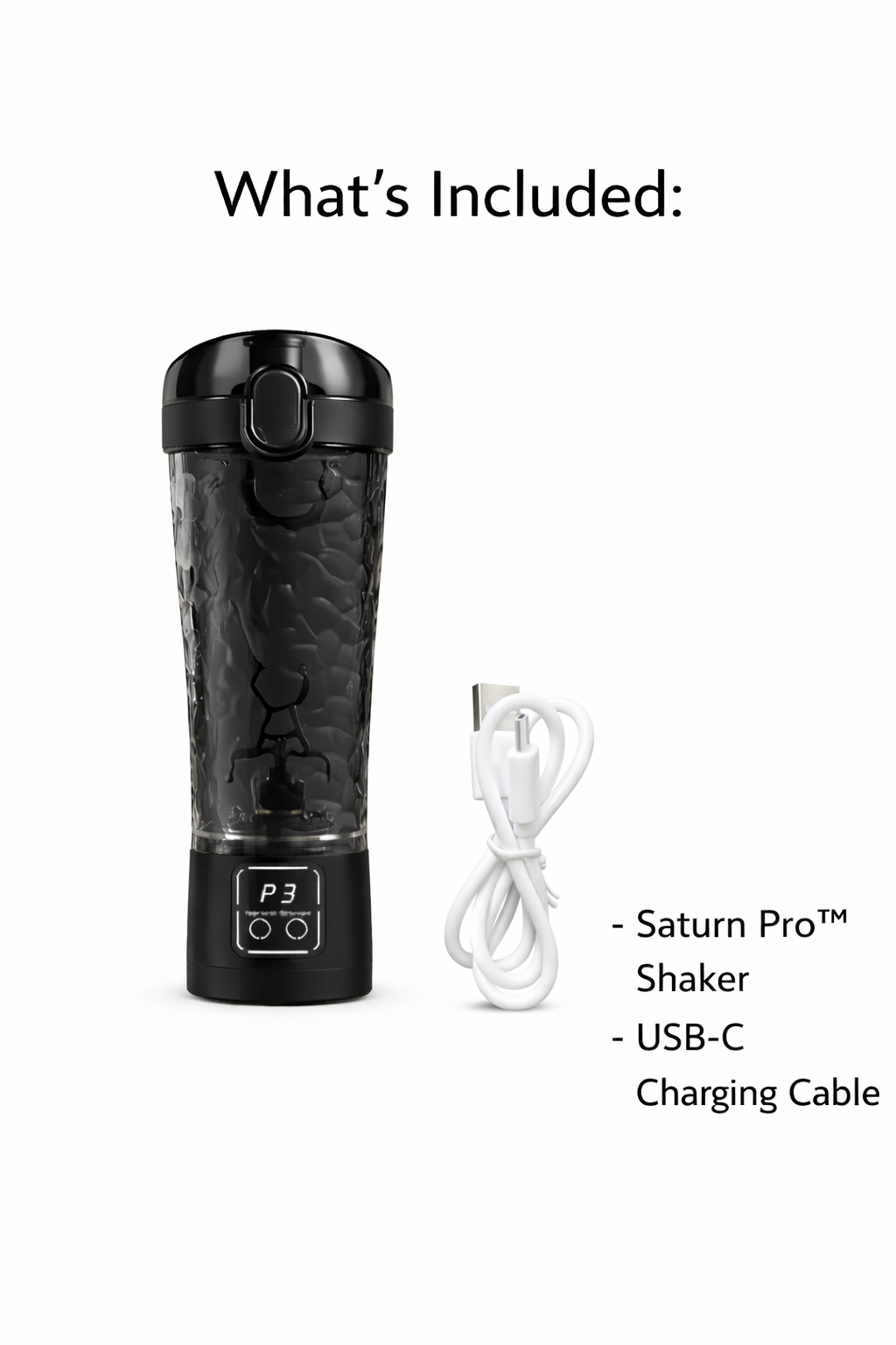 Saturn Pro™ – Self-Mixing Protein Shaker
